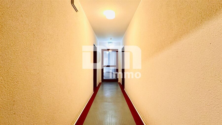 Kompaktes Apartment in gepflegter uninaher zentraler Wohnanlage mit Fahrstuhl und Kellerraum - Zugang Wohneinheit